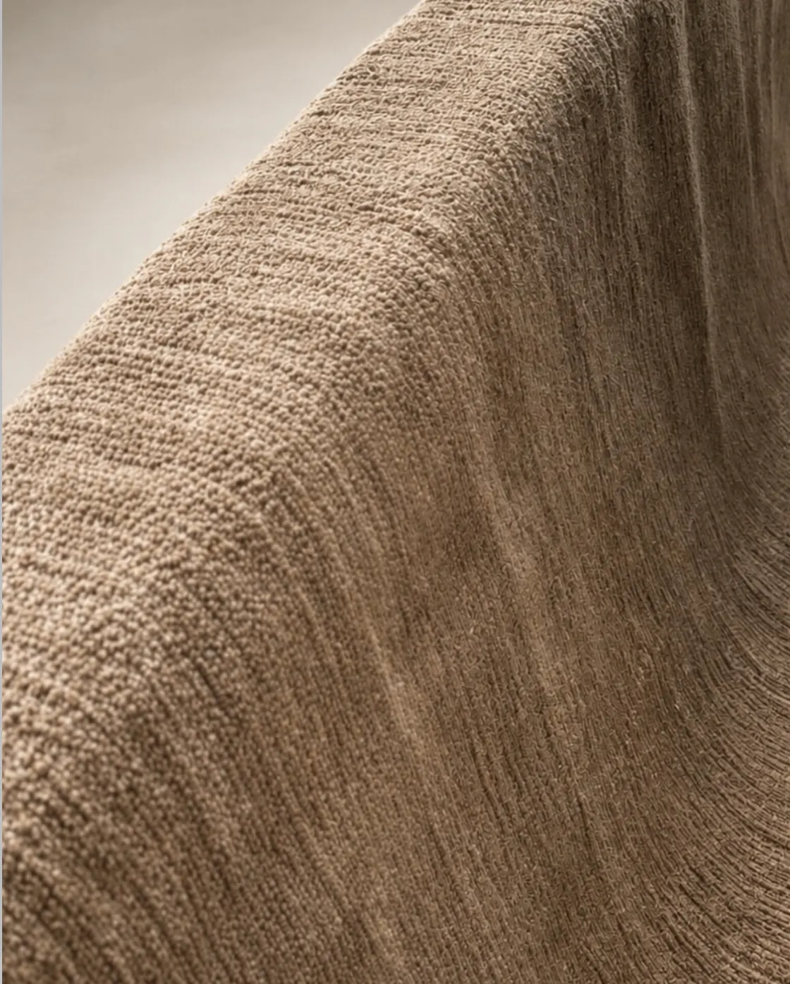 Textura de fio natural de juta e hemp de um tapete Bellouchi